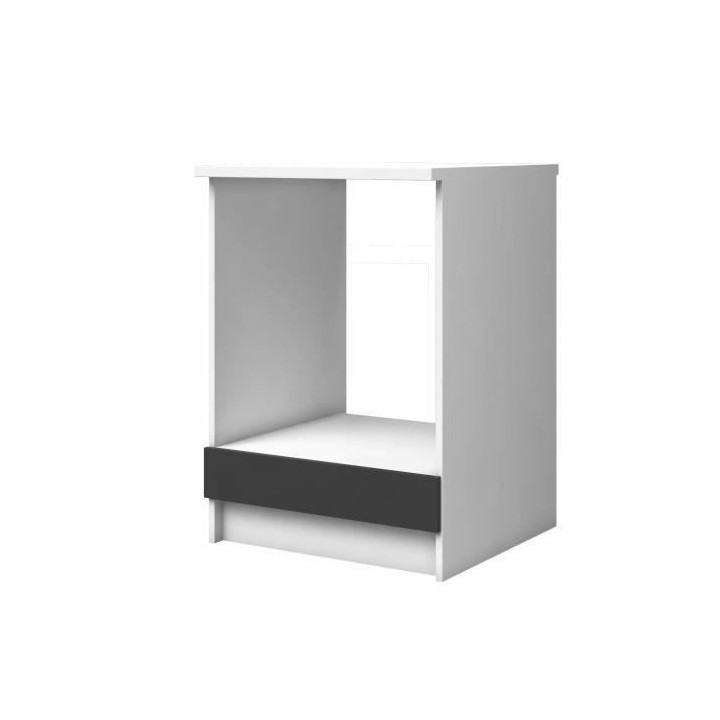 EXTRA Meuble Bas Four L 60cm - Gris Mat