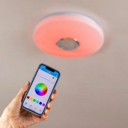 Plafonnier à LED avec Haut-parleur Lumavox InnovaGoods