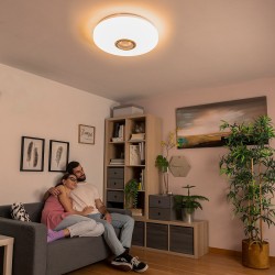 Plafonnier à LED avec Haut-parleur Lumavox InnovaGoods