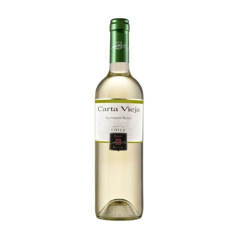 CARTA VIEJA Varietal Sauvignon Vin du Chili - Blanc - 75 cl