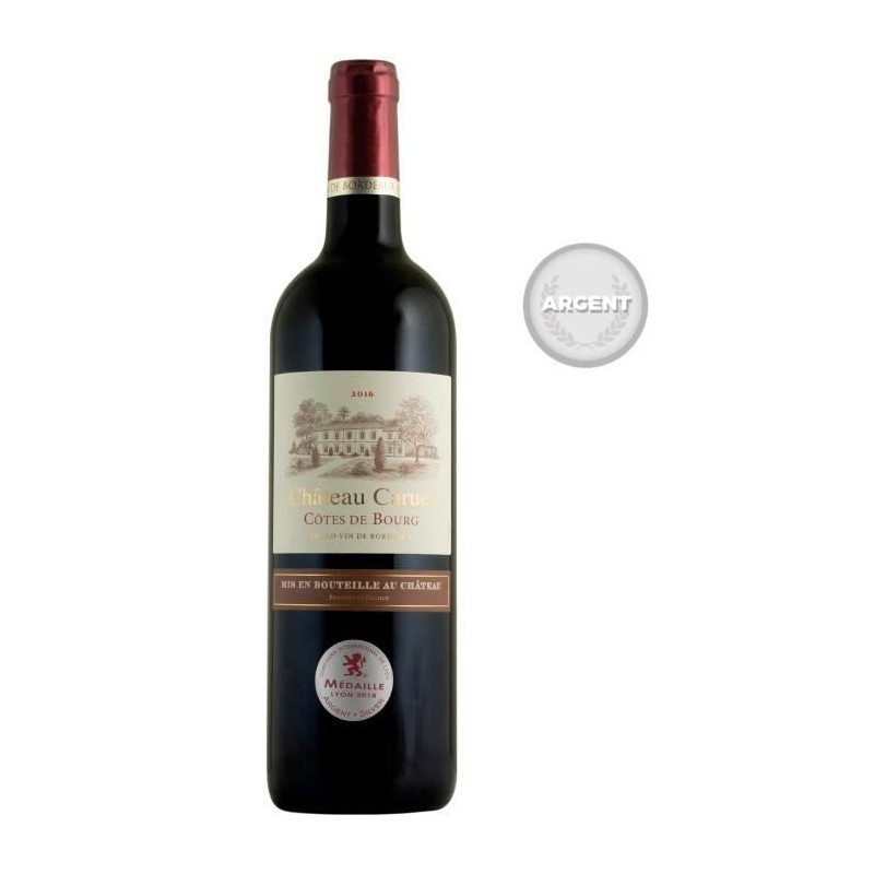 Château Caruel 2016 Côtes de Bourg - Vin rouge de Bordeaux