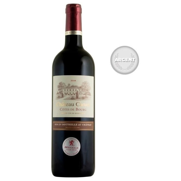 Château Caruel 2016 Côtes de Bourg - Vin rouge de Bordeaux