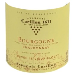 Domaine François Carillon Cuvée le Vieux Clos 2016 Bourgogne - Vin blanc de Bourgogne