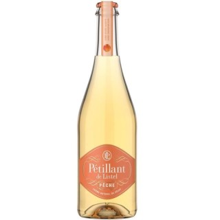 Pétillant de Listel - Arômatisé peche - Effervescent - 3,5 % Vol. -