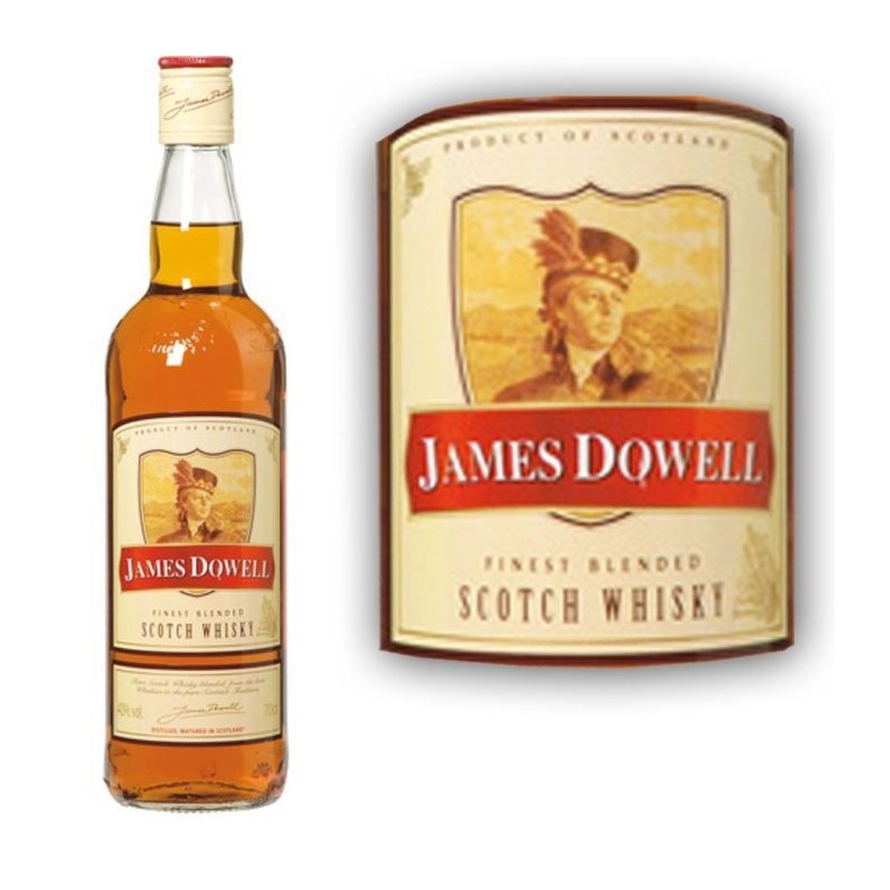 James Dowell 70cl Scotch whisky 70cl 40°