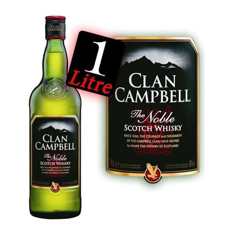 Scotch Whisky 1l Clan Campbell