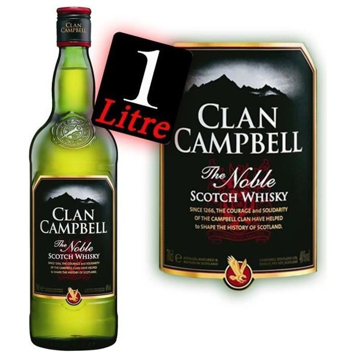 Scotch Whisky 1l Clan Campbell