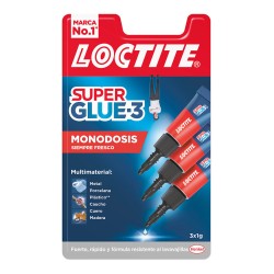 Colle Loctite mini trio