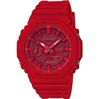 CASIO - G-SHOCK - Montre - Resitante aux chocs - Multifonctions - Roug