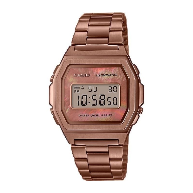 Montre en acier - CASIO - Rose gold