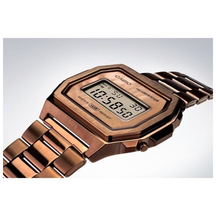 Montre en acier - CASIO - Rose gold