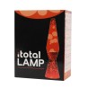 Lampe à Lave iTotal Verre Rouge Orange Plastique 40 cm