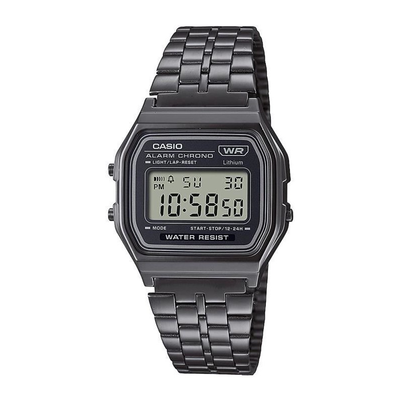 CASIO Montre vintage - Multifonctions - Grise