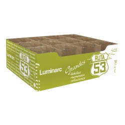 Verre Luminarc Ruta 53 Transparent verre 12 Unités 530 ml