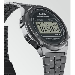 CASIO Montre vintage - Multifonctions - Grise