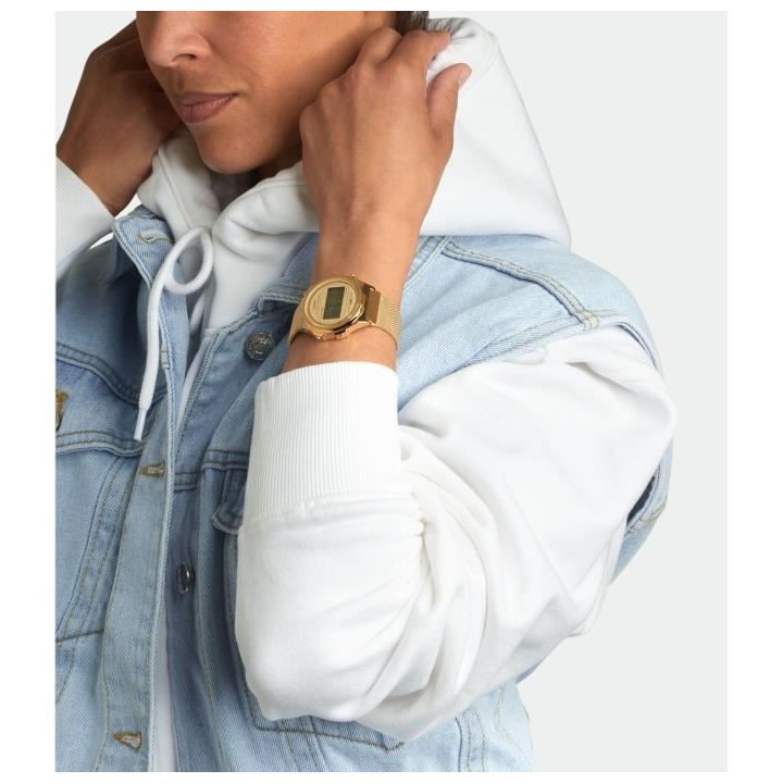 CASIO Montre vintage - Multifonctions - Dorée