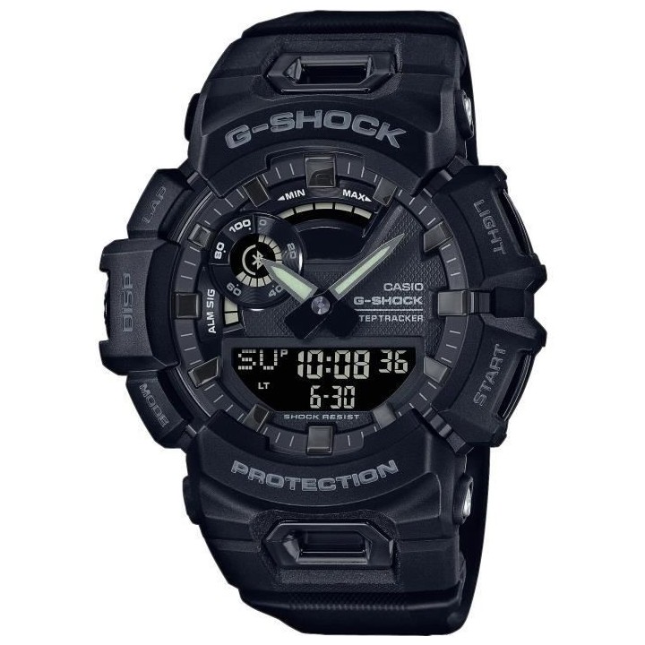 CASIO Montre G-SHOCK - Resitante aux chocs - Multifonctions - Noir