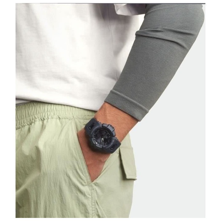 CASIO Montre G-SHOCK - Resitante aux chocs - Multifonctions - Noir