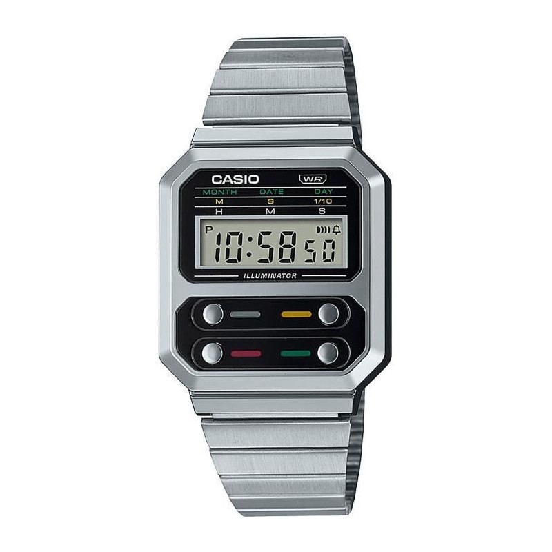 Montre vintage - CASIO - Multifonctions - Acier