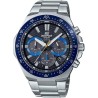 CASIO - Montre en acier inoxydable - EDIFICE - Gris