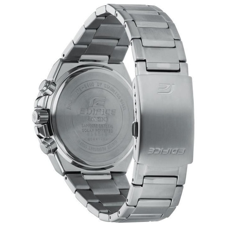 CASIO - Montre en acier inoxydable - EDIFICE - Gris