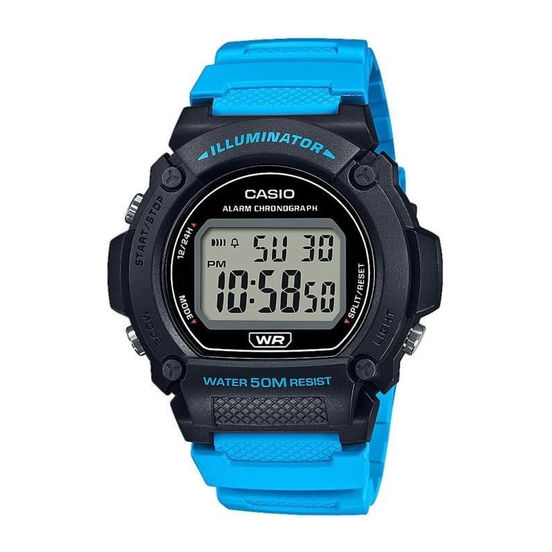 CASIO - Montre en résine - BASIC - Bleu