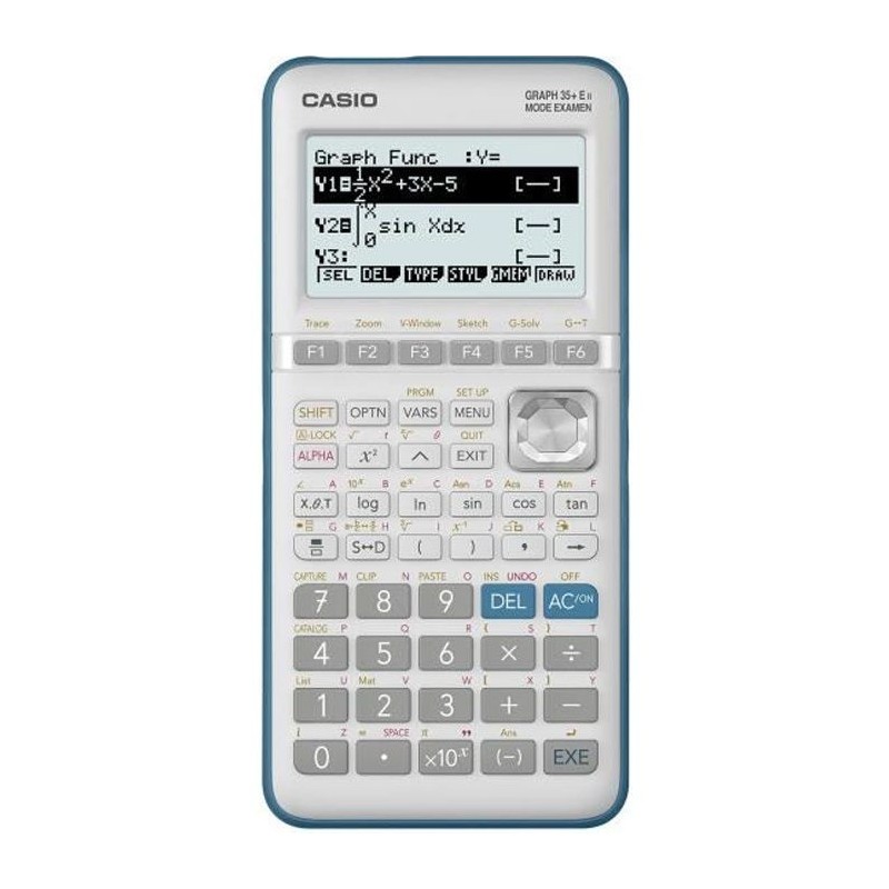 CASIO Calculatrice Graph 35+E II Python integré