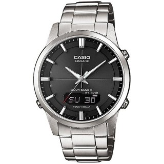 CASIO - Montre radiopilotée - Solaire Lineage Waveceptor - Acier - LC