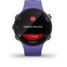 GARMIN Forerunner 45 - Montre de course a pied avec prise en charge des programmes d'entraînement Garmin Coach – Violette - S