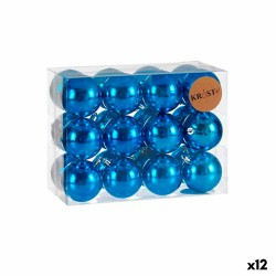 Lot de boules de Noël Bleu...