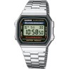 CASIO Montre Quartz Chronographe A168WA1YES Mixte