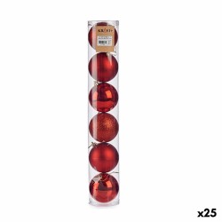 Lot de boules de Noël Rouge...