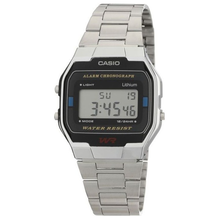 CASIO Montre Quartz A163WA1QES Mixte
