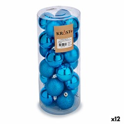 Lot de boules de Noël Bleu...