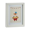 Cadre Cirque Bois Blanc verre (23 x 28 x 3 cm) (12 Unités)