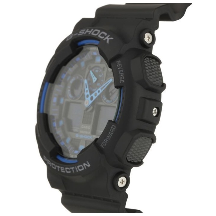 CASIO Montre Quartz Chronographe GA1001A2ER Homme