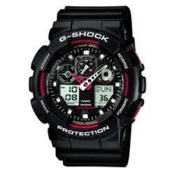 CASIO G-Shock Montre GA-100-1A4ER Quartz