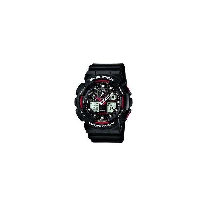 CASIO G-Shock Montre GA-100-1A4ER Quartz