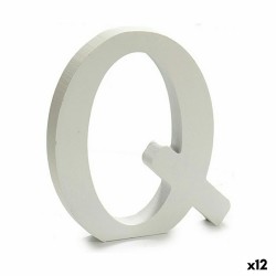 Lettre Q Bois Blanc (1,8 x...