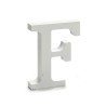 Lettre F Bois Blanc (2 x 16 x 14,5 cm) (24 Unités)