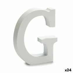 Lettre G Bois Blanc (2 x 16...