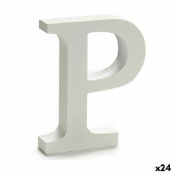 Lettre P Bois Blanc (2 x 16...