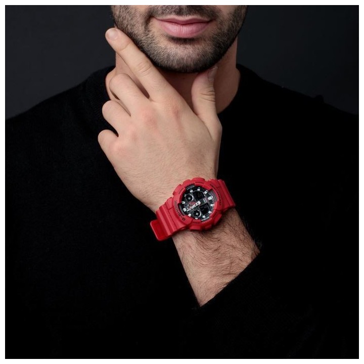 CASIO Montre Quartz GA100B4AER Homme