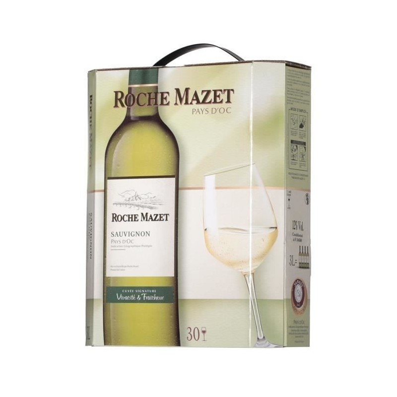 Roche Mazet Sauvignon BIB 3L