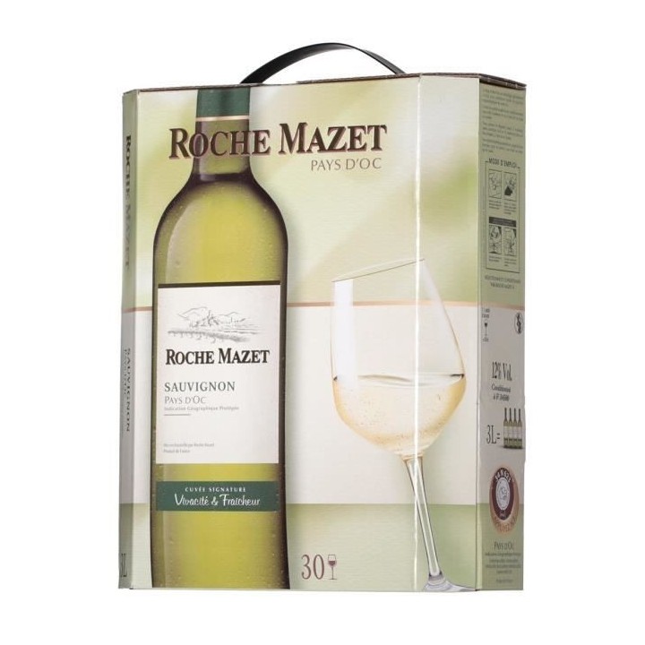 Roche Mazet Sauvignon BIB 3L