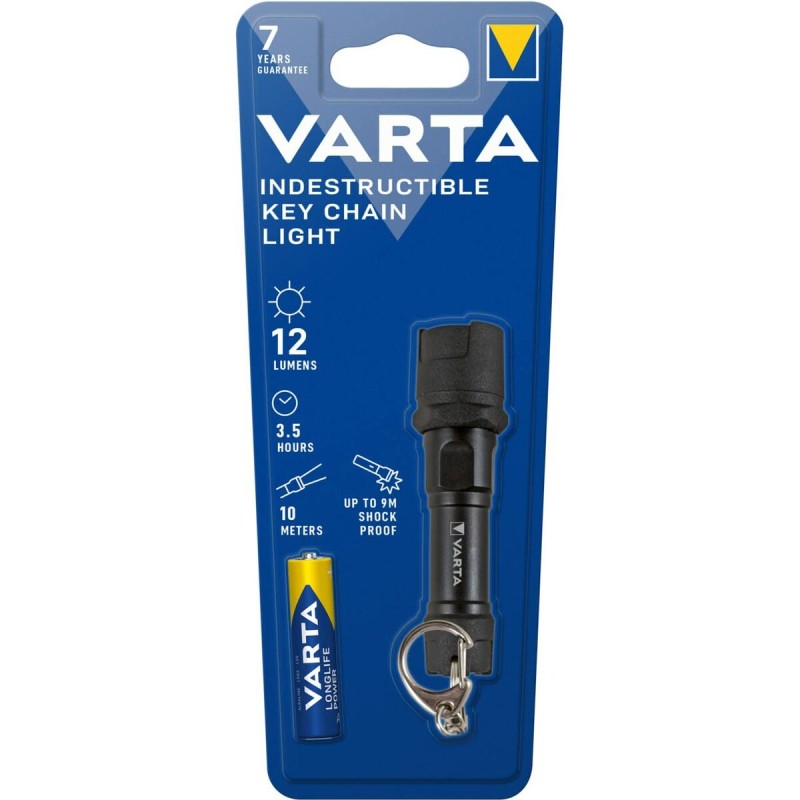 Porte-clés lanterne LED Varta Indestructible 12 Lm