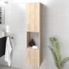 LUNA / LIMA Colonne de salle de bain L 30 cm - Décor chene sonoma