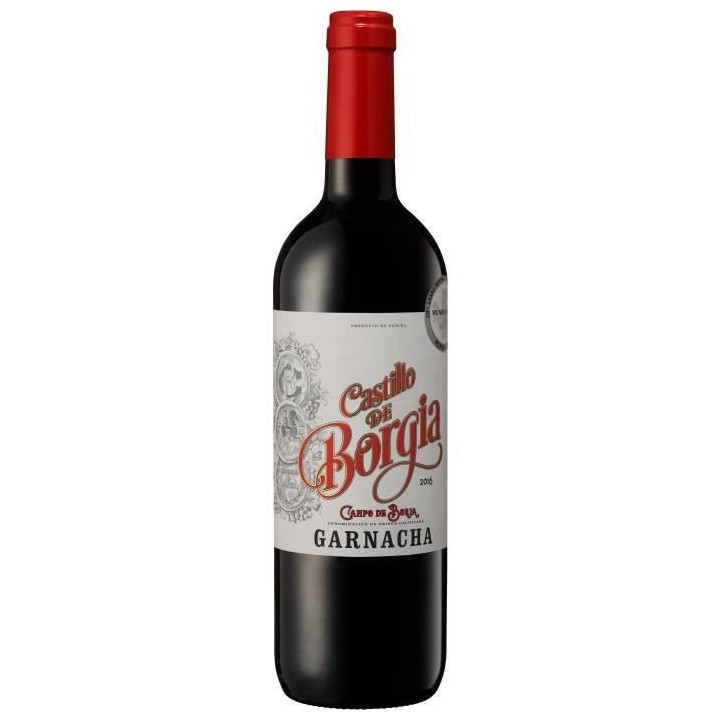 Castillo de Borgia 2018 Campo de Borja - Vin rouge d'Espagne