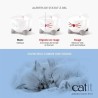 CAT IT Fontaine a eau automatique pour chat - 2,5 L - Blanc