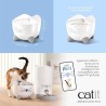 CAT IT Fontaine a eau automatique pour chat - 2,5 L - Blanc